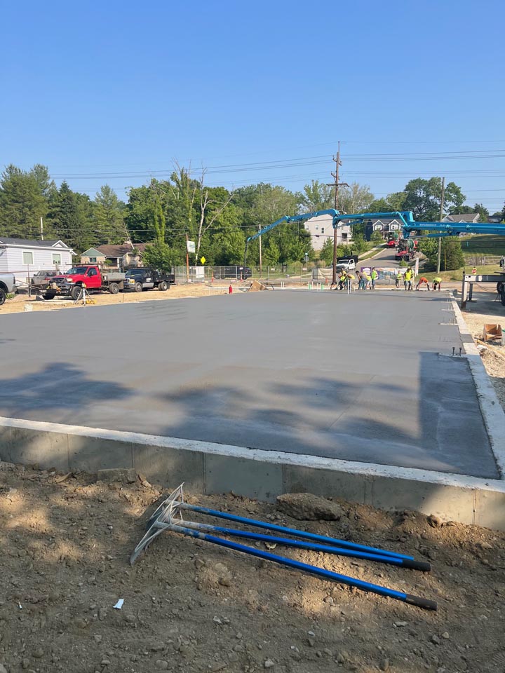 Commercial Concrete Slab Construction