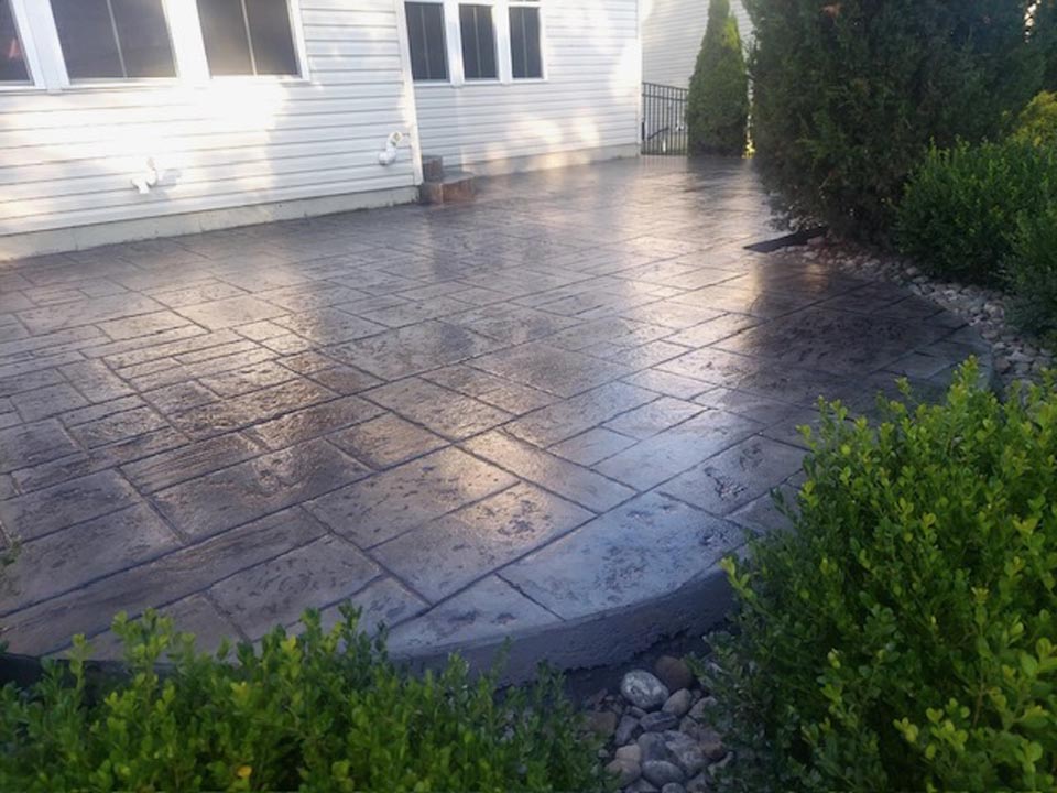 Stamped Concrete Patio