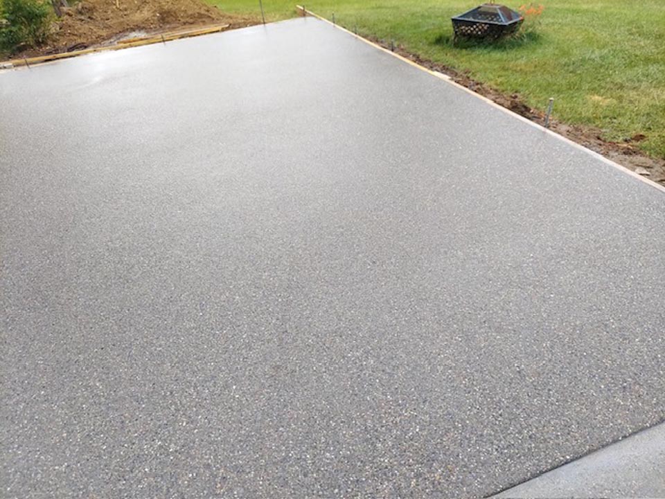 Residential Exposed Agg Patio