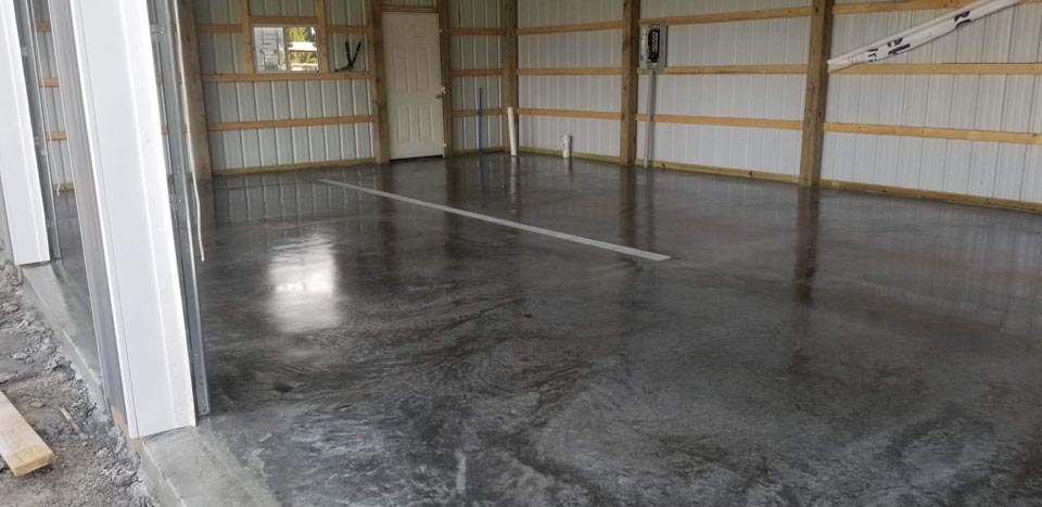 Garage Concrete Slab Installation