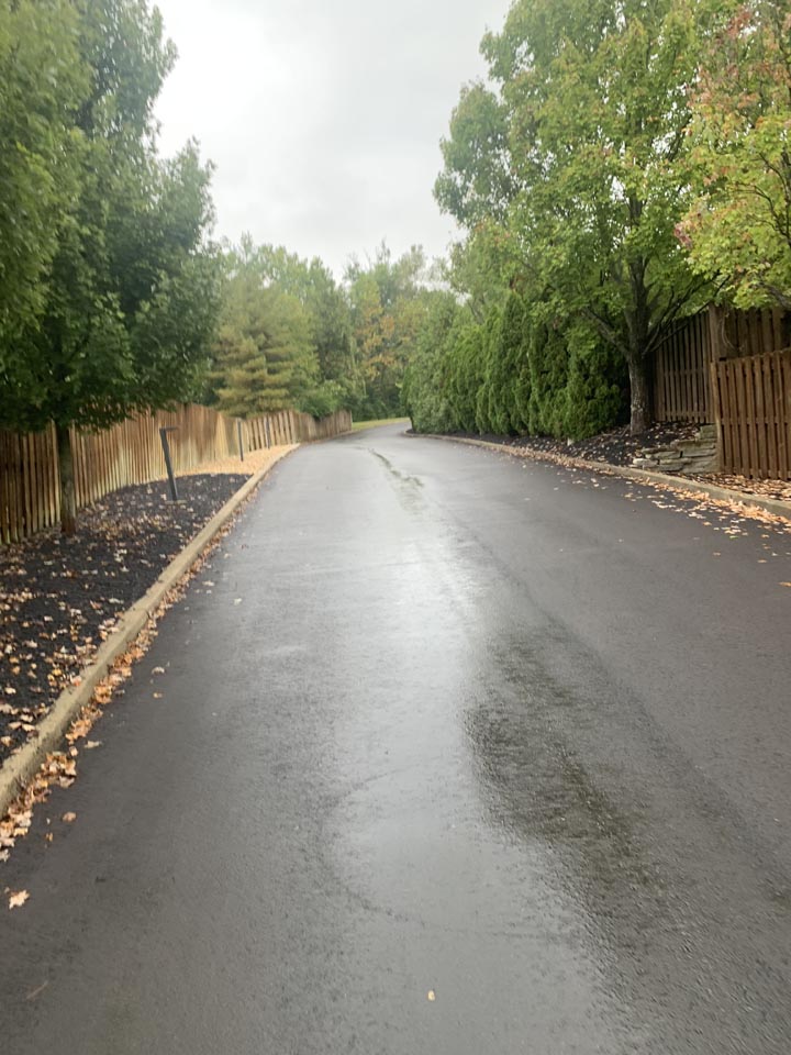 Commercial Asphalt Driveway Construction